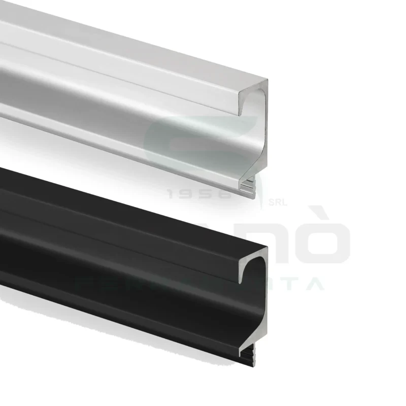 Maniglia per mobili su bordo anta Rhodes