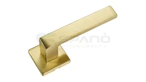 Maniglia Quadra oro satinato