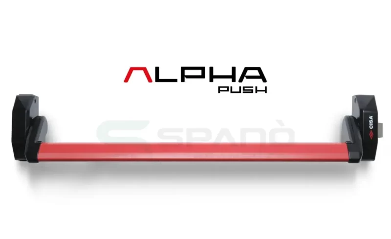 Maniglione antipanico Cisa Alpha Push laterale