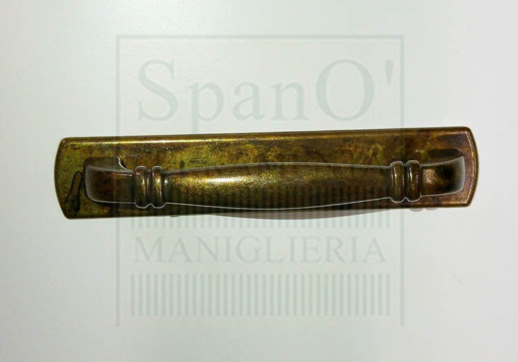 Maniglia 18063 interasse 128 mm Ottone Antico