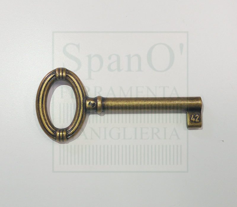 Chiave per mobile 33217 oro florence gambo 42 mm Chiave per mobile 33217 oro florence gambo 42 mm