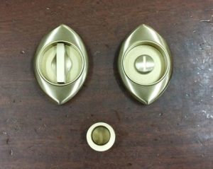 Maniglia porte scorrevoli 368TN oro satinato