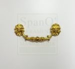 Maniglia 413 Oro Non Verniciato Interasse 65 mm