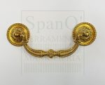 Maniglia 420 Oro Non Verniciato - Ferramenta Spanò Maniglia 420 Oro Non Verniciato