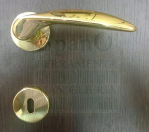 Maniglia 938 Ottone Lucido Verniciato