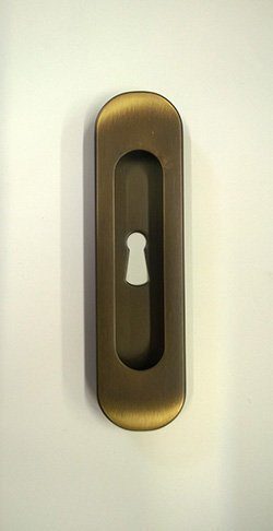 Maniglia porte scorrevoli CD511 C/F Bronzo