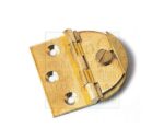 Cerniera per ante mobili in luce 48023 ottone collo H=10 mm