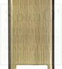 Copri avvolgitore tapparelle in Ottone Bronzo Graffiato