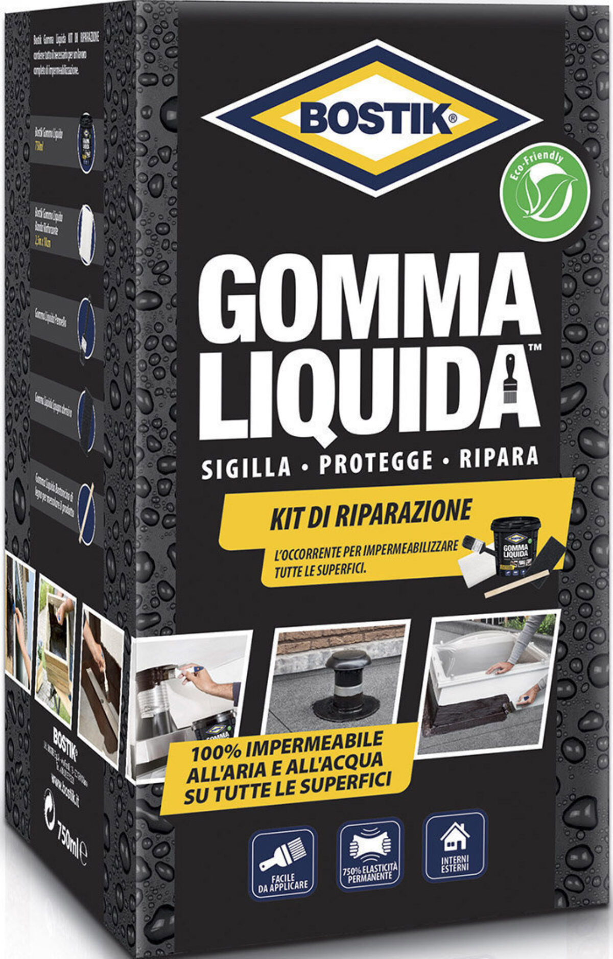 Gomma Liquida Kit Riparazione Bostik - Ferramenta Spanò