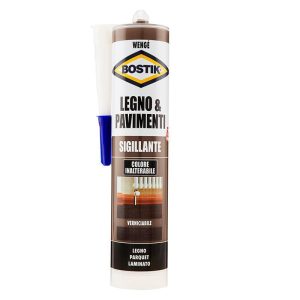 Silicone legno e pavimenti Bostik wengè