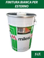 Finitura ad acqua bianca opaca per esterno Milesi JJT6883 Finitura ad acqua bianca opaca per esterno Milesi JJT6883