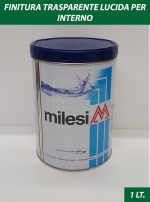 Fondo finitura ad acqua trasparente lucido per interno Milesi HSC644B
