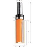 Fresa CMT 912.160.11B taglienti diritti con cuscinetto