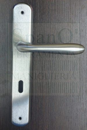 Maniglia Goccia su placca D.70