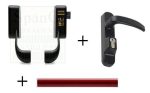 Kit maniglione antipanico reversibile Ministar ASSA ABLOY
