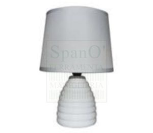 Lampada da tavolo ceramica-Bianco