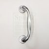 Maniglione Airone ottone cromo satinato