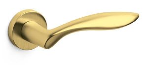 Maniglia Onda Ottone Satinato