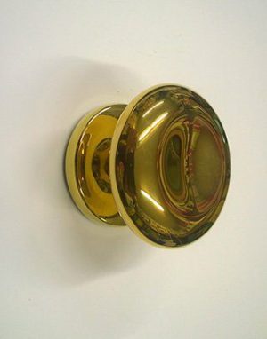 Pomolo Round D.70 Cromo Satinato