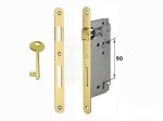 Serratura porte interne D90 BT ottone lucido Serratura porte interne D90 BT ottone lucido