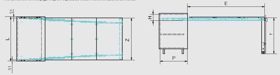 Scheda tecnica tavolo Evolution - Atim