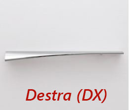 Maniglia onda dx - Metal Style